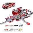 Micro Machines Corvette Raceway Transforming Corvette into Raceway Playset - Toy Cars for Kids and Collectors - Collect Them All - Amazon Exclusive