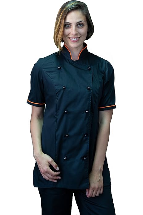 Abbigliamento Lavoro Made In Italy Giacca Chef Donna Tessile - Main Image