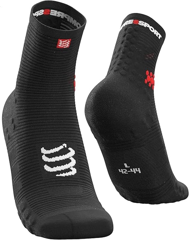 COMPRESSPORT Chaussettes De Course à Pied - Pro Racing Socks V3 Run High - Pour Entraînement et Compétition - Taille et couleur différent