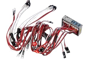 Carson 500906153 Unité d'éclairage LED Drift - Accessoires pour modèles réduits, modèles réduits RC, Accessoires pour Voitures radiocommandées, RC Tuning