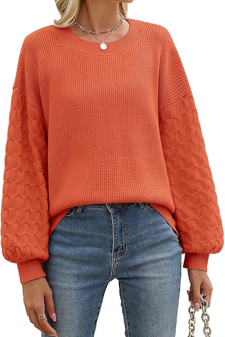 Maglione Donna Maglioni Oversize Amazon Pullover Maglioni Curvy