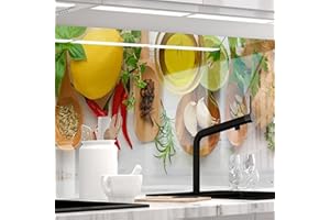 StickerProfis - Pannello Paraschizzi Cucina Adesivo da Parete, HiGloss, 1.8 mm, tutte le superfici - MAGIA DELLA CUCINA - (KÜCHENZAUBER) PREMIUM 60 x 220cm
