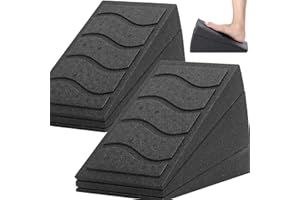 CXAFQ 2 Stück Für Wadendehnung, Neigungsbrett, Knieretter,Knieretter Liebscher Und Bracht, Plattform Für Erhöhte Ferse Und Wadenhöhe, Für Physiotherapie, Heimübungen, Kniebeugen, Wadendehnung