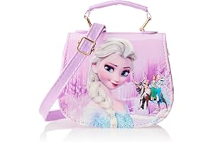Gujey Bolso Bandolera Dibujos Animados, Mochila de Dibujos Animados de Frozen para niños, Bolso de Mensajero Bolso Lindo para niñas, Bolso de Hombro de Frozen(B)