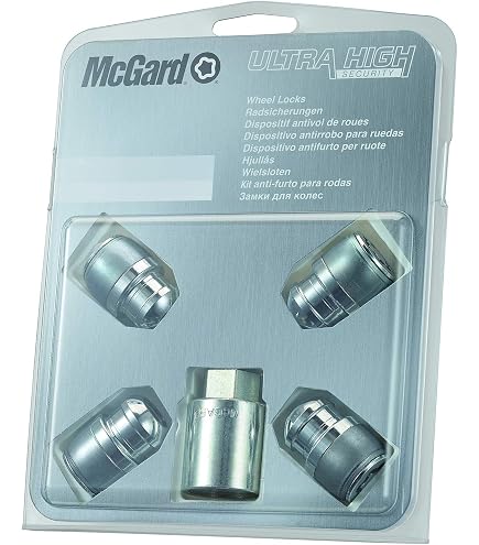 Kit Boulons Anti-Vol McGard Pour Jantes - Compatible Audi, VW, Seat, Skoda | Chrome Nicklé