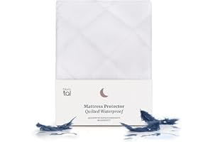 Blumtal Protector de Colchón 100% Impermeable y Acolchado - Cubre Colchón Transpirable y Suave, para Colchones de 25-27 cm de Altura, Cama 150: 150 x 190/200 x 30 cm