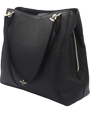 Kate Spade Purse Jackson Medium Triple Compartment Shoulder Bag  (Black/Silver): Amazon.co.uk: Fashion