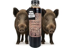 JARCSHOP 1 Unidad de 500 ml ATRAYENTE JABALI y RECLAMO CORZO. Comedero jabali y reclamo zorro caza I Efectivo para caza jabali y atrayente para jabalies I alquitran de haya y resina de haya para jabali. (1)