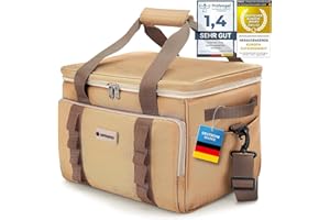 GOODS+GADGETS Bolsa isotérmica XXL para Bebidas y Aperitivos Bolsa isotérmica Bolsa de Picnic para Camping Vacaciones 15, 25 o 45 litros