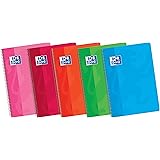Oxford Classic 100430166 – Confezione da 5 quaderni con copertina morbida, formato A5