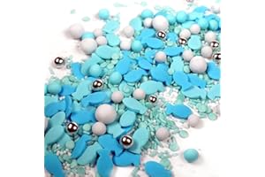 ‎STREUSELHELD SPRINKLESMIXES WITH LOVE Streuselheld Taufe 40g Streusel zum Dekorieren und Verzieren von Gebäck aller Art wie Torten Kuchen Keksen Zuckerstreusel