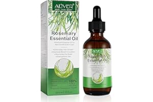 CGIFY Rosemary Essential Oil, Rosemary Hair Growth Oil, Rosemary Oil for Hair Growth & Skin Care, Stimulates Hair Growth, Strengthens Hair, Nourishes Scalp, Rid of Itchy and Dry Scalp, for Men Women, 60 mL