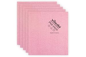 Panno Vileda PVA Micro confezione 5 Pz Rosso