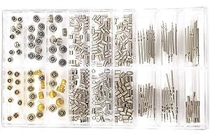 XIANGSHANG SHANGMAO Mélangé 1 ensemble de tige de montre et pièces de rechange de couronne de montre