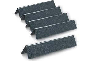 Gardenz 38.9CM 7636 Flavorizer Bars, Barre Aromatizzanti Smalto Porcellanato, per Weber Spirit I&II E-310/320/330,S-310/320/330 (con Controllo Frontale)