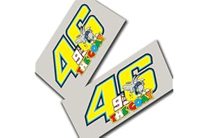 Twisted Melon Moto GP Style Rossi 46 'The Goat' Style Grafik, 2 Stück