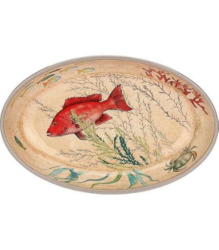 Sea Life by Rose & Tulipani Rose and Tulipani-Set 2 platos de cena 100