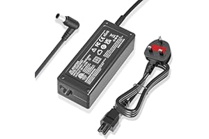 NATNO 19V 2.53A ETL Listed Adapter Charger for LG Electronics 19"20"22"23"24"27"29"34" Monitor LCD LED HD TV Widescreen Flatron IPS236V E2351T E2750VR E2290T E2360T; Samsung UN32J4000 Power Supply Cable