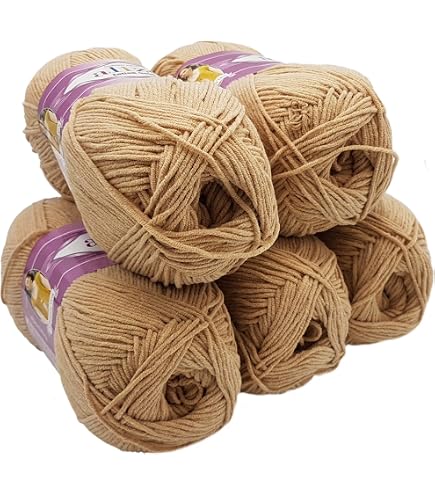 Alize Cotton Gold Premium – 5x100 G, 55% Katoen, 45% Acryl, 330 M Per Bol, Voor Breien En Amigurumi