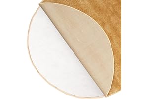 LILENO HOME Tappetino antiscivolo in tessuto non tessuto (120 cm rotondo), per tutti i pavimenti, antiscivolo di alta qualità, si mette sotto il tappeto e lo blocca, per una casa più sicura