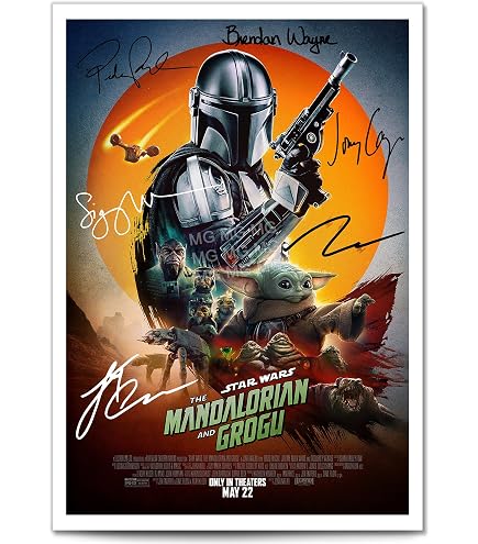Pyramid International Star Wars Light Up Canvas (The Mandalorian
