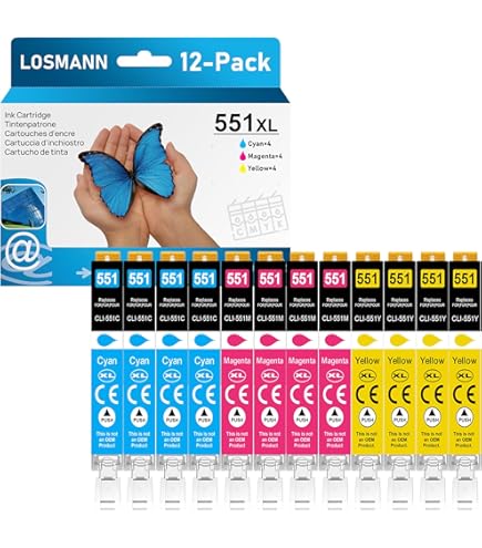 Cartucce Per Canon PIXMA Cartucce Inchiostro Con Chip - Foto 5