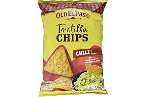 Old El Paso Tortilla Chips Crunchy Chili, 185g