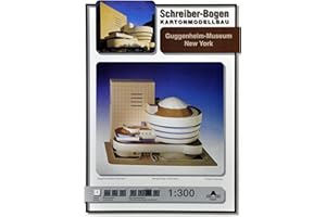 HMV HAMBURGER MODELLBAUBOGEN VERLAG Aue-Verlag - Kit modello "Guggenheim Museum New York", 24 x 16 x 14 cm