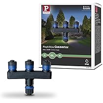 Plug & Shine Verbindungskabel 1m IP68 - Schwarz Für Außenbeleuchtung