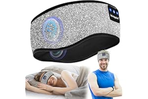 ink-topoint Sleep Headphones Headband Bluetooth 5.4 Soft Headphones for Sleeping & Sport with Thin Speakers,Wireless Music Earphones Tech Gifts for Men Women Teens Yoga Workout Fitness Relax Travel
