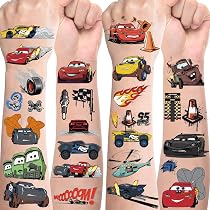 Racing Cars Ballon-Set XXL – Perfekte Deko Für Kindergeburtstag Mit Rennwagen-Motto, Inkl. Zahlenballon 1-9