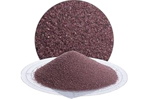 Schicker Mineral Granatsand Strahlmittel 120 mesh 25 kg, Mehrwegstrahlmittel Sandstrahlen, Graffitientfernung, Sanierung Sandstein, hohe Standzeit, abrasiv (Granatsand Strahlmittel, 0,18-0,25 mm)