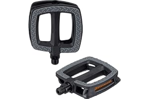 3min19sec Pédales de vélo de randonnée I Pédales antidérapantes pour Les vélos de Ville, de randonnée ou Les VAE I Vélo Pédales 9/16 inch