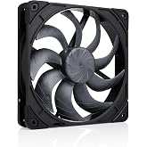 Noctua NF-A14x25 G2 PWM chromax.black, 140 mm &Uuml;st&uuml;n Kalite Sessiz PC Fanı, 4-Pin Bağlantı (Siyah)