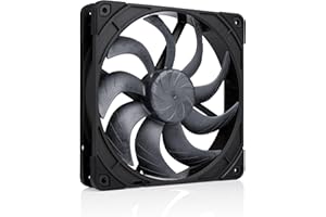 Noctua NF-A14x25 G2 PWM chromax.black, Ventilador para PC de 140mm, Silencioso, 4 Pines (Negro)