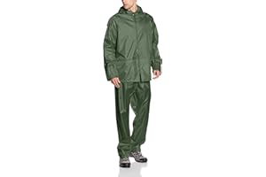 Result Men's Heavyweight Waterproof Jacket & Trouser Set Raincoat