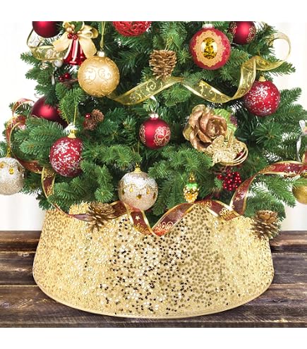 BAKAJI Base Albero di Natale a Forma di Pacco Regalo, Supporto Tronco BAKAJI Base Albero di Natale a Forma di Pacco Regalo, Supporto Tronco