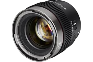 Samyang V-AF 75mm T1,9 FE für Sony E, Videoobjektiv, Auto Fokus Objektiv, Cine Lens 8K Unterstützung, Anamorphic kompatibel, Custom Switch und Custom Button