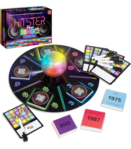BeeBox Music Match Biglietti Per Bingo Musicale – 120 Cartelle, Indie Nation Vol1