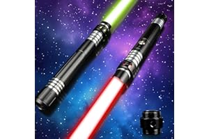 Jellybibo 2 Pack Lightsaber Toy for Kids Adults 2025 Upgraded, 16 Color Lightsaber 79cm for Kids, LED Light Saber Sword for Kids Gift, Halloween Dress Up Parties, Fashion Cosplay Toy for Adults