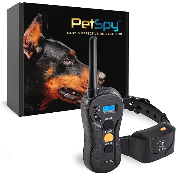 Pettech Pt0z1 Pettech Dog Training Collar Matte Black Pettech