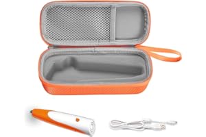 Baomaeyea Tasche für Ravensburger tiptoi 00110/00806/ 00801/00700/00113/00114 Starter-Set Stift und Bauernhof-Buch, Lagerung Organizer Tragen Halter der tiptoi Stift (Orange)