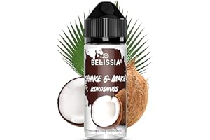 ‎BELISSIA Belissia Shake and Make - Kokosnuss - Hochdosiertes Lebensmittel Aroma 10ml mit praktischer Schüttelflasche zum mischen. Für Lebensmittel, Kochen, Backen, Hobby, Raumerfrischung uvm.