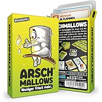 DENKRIESEN ARSCHMALLOWS® Édition Collector's Edition – Moins Mange Plus | Jeu De Cartes étanche | À Partir De 9 Ans | 2 à 6 Joueurs | Jeu De Famille