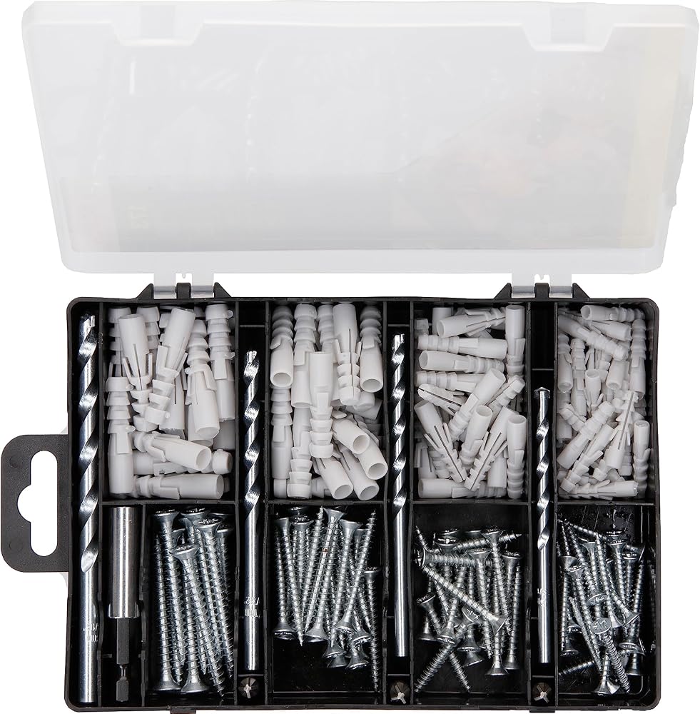 Bosch Professional Accessories Bosch Diy 173 Parça Aksesuar & Sabitleme Seti, Matkap ucu, Vidalama ucu, Vida, Dübel, Üniversal Tutucu, Yeşil