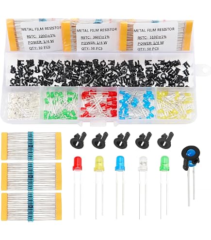 LED 3mm Ultra Luminosi - Confezione Da 10 - Scegli Il Colore: Rosso, Arancione, Blu O Verde