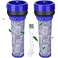 2 Pezzi Filtro di Ricambio per Dyson Aspirapolvere DC33 DC37 DC39 DC28C DC53,92341301 (DC39)