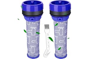 Smyidel Zestaw 2 filtrów wstępnych do odkurzacza Dyson DC33, DC37, DC39, DC28C, DC53, 92341301 (DC39)