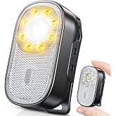 CIRYCASE 500LM Mini EDC Flashlight with Clip, 10 Modes &amp; Spotlight+Diffuse | Portable Running Light, Rechargeable &amp; Waterproo