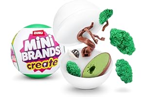 Mini Brands Create Garden, Series 1, Mystery Collectible Miniature Figures, Surprise Toy with Collectible Minis, Blind Packaging, DIY (1 Capsule)